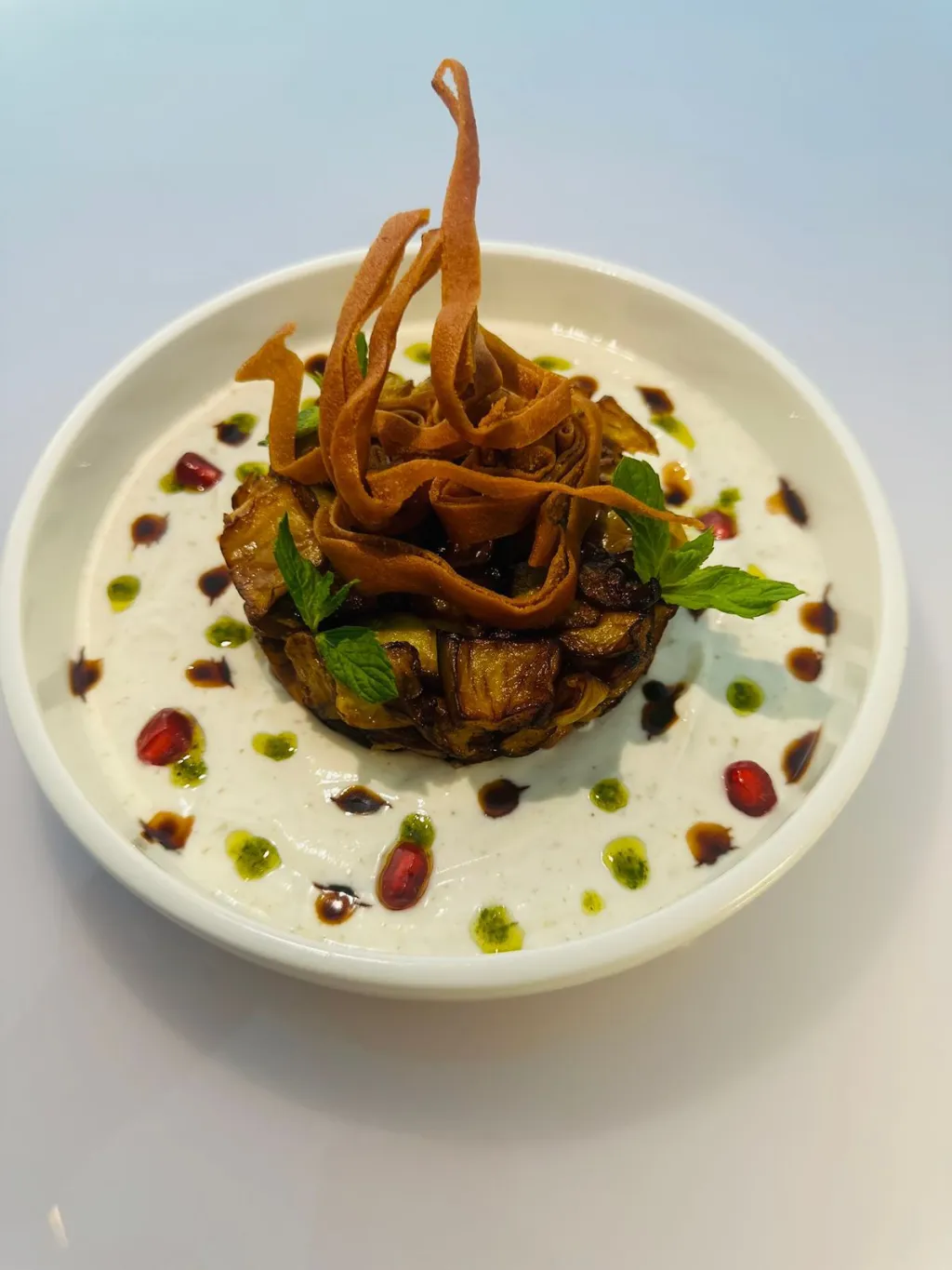 Eggplant Fatteh cl 355