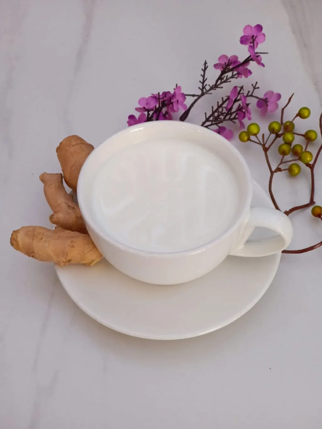 Ginger Milk cal 160